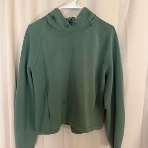 lululemon athletica Olive Green Hooded Pullover Sweatshirt